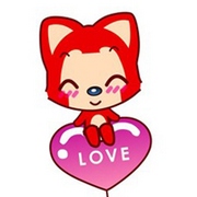 天真可爱卖萌的阿狸qq卡通头像图片