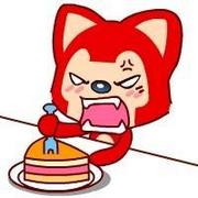 可爱红色小狐狸qq卡通阿狸头像图片