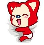 可爱红色小狐狸qq卡通阿狸头像图片