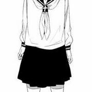 日系动漫卡通女生半身简约头像大全