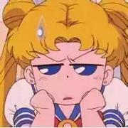 呆萌可爱动漫人物月野兔头像大全