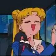 呆萌可爱动漫人物月野兔头像大全