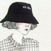 简约手绘动漫女生人物头像图片