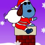 顽皮好奇的蓝色卡通狗狗头像大全