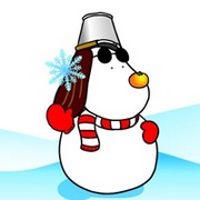 顽皮好奇的蓝色卡通狗狗头像大全