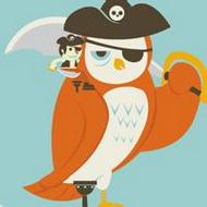 可爱卖萌的卡通猫头鹰qq头像图片