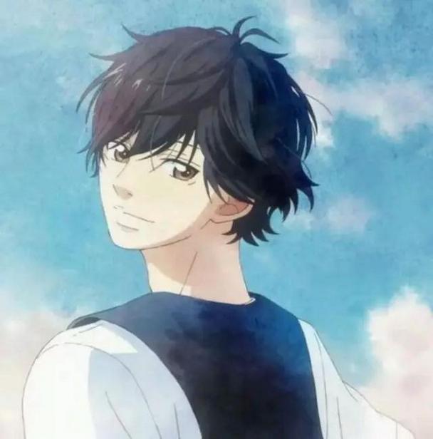 唯美高清的qq动漫情侣头像图片