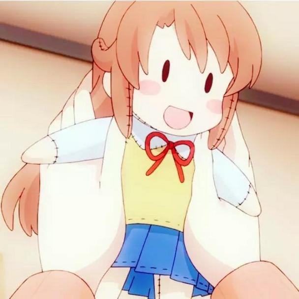 呆萌可爱卡通女生qq动漫头像图片