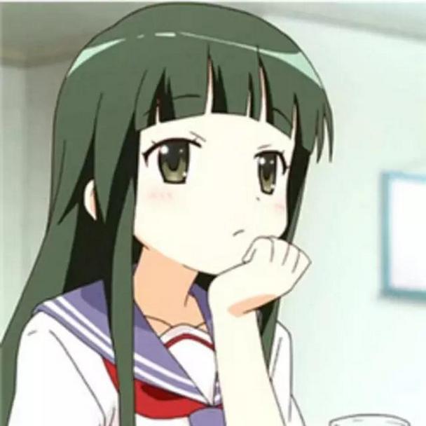 呆萌可爱卡通女生qq动漫头像图片