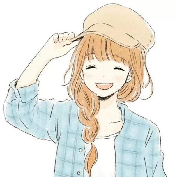 清新可爱萌萌的动漫女生qq头像图片