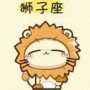 十二星座中可爱的狮子座卡通头像