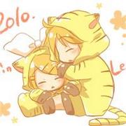 情意绵绵的可爱卡通情侣镜音双子头像