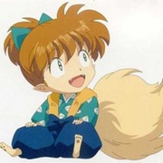 犬夜叉卡哇伊可爱的七宝动漫头像