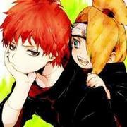 火影忍者唯美动漫情侣qq头像图片