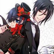 黑执事动漫情侣qq唯美动画头像图片