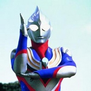 帅气炫酷的迪迦奥特曼qq超人头像