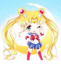 美少女战士动漫美女月野兔头像图片