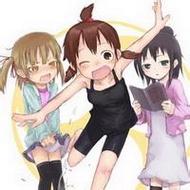 可爱二次元的动漫三姐妹qq头像大全