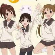 可爱二次元的动漫三姐妹qq头像大全