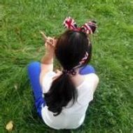 带帽子的伤感女生背影微信头像图片