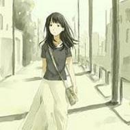 小清新韩范女生qq伤感背影头像图片