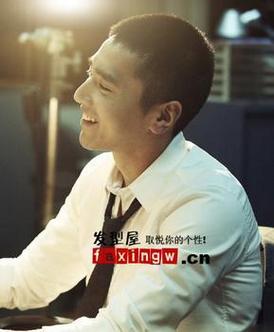 寸头发型长相帅气的男明星qq头像图片