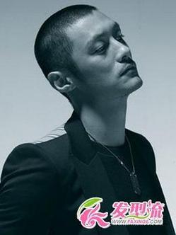 寸头发型长相帅气的男明星qq头像图片