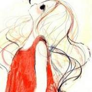 小清新文艺女生qq卡通插画头像图片