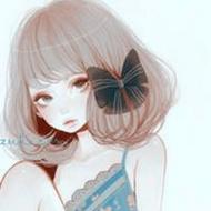 小清新文艺女生qq卡通插画头像图片