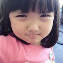 小清新可爱大眼小女孩微信头像图片