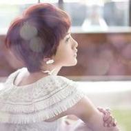 萌妹子短发女生自拍微信头像图片