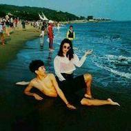 90后青春时尚小清新情侣微博头像图片