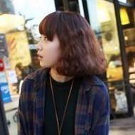 小清新可爱大眼短发女生qq头像图片