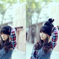 小清新森系微信女生带字头像图片