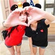 小清新好姐妹qq闺蜜头像一左一右图片