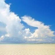 小清新风格蓝色背景qq卡通头像大全