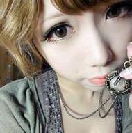 时尚清纯大眼美女微博微信头像图片