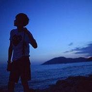 非主流伤感男生背影颓废微信头像图片