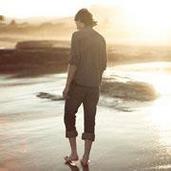 非主流伤感男生背影颓废微信头像图片