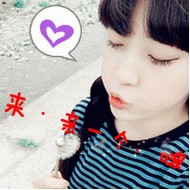 唯美意境非主流情侣接吻微信头像图片