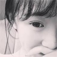 清新漂亮的可爱qq女生黑白头像