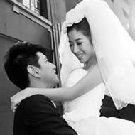 甜蜜幸福的情侣微信自拍黑白头像图片