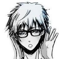 手绘卡通美女帅哥qq个性黑白头像图片