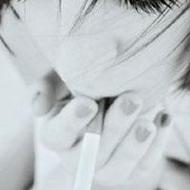 非主流卖萌可爱的女生qq黑白头像图片