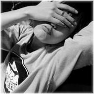 颓废伤感男生女生qq冷酷黑白头像图片