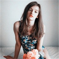 欧美阿宝色女生微信真人头像图片