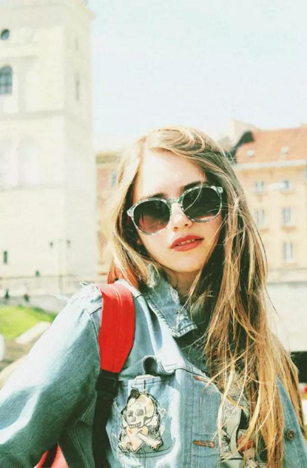 欧美时尚靓丽女生微信贴吧头像图片