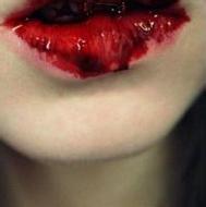 欧美风诱人美女微信红唇头像图片