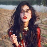 欧美风诱人美女微信红唇头像图片