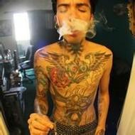 欧美颓废霸气男生qq另类头像图片